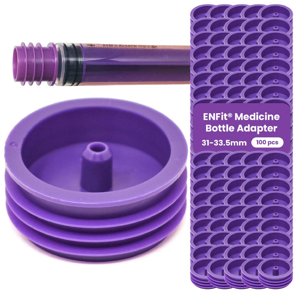 ENFit Medicine Bottle Adapter