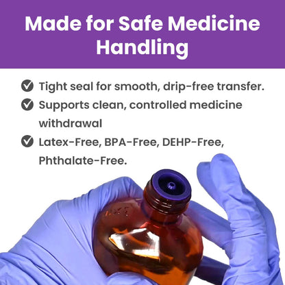 ENFit Medicine Bottle Adapter