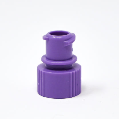 Female ENFit Pill Pouch Cap - Screw-on - Purple