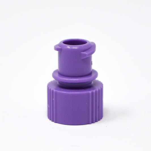 Female ENFit Pill Pouch Cap - Screw-on - Purple