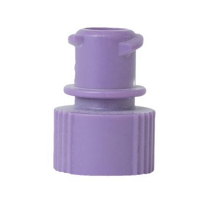 Female ENFit Pill Pouch Cap - Screw-on - Purple