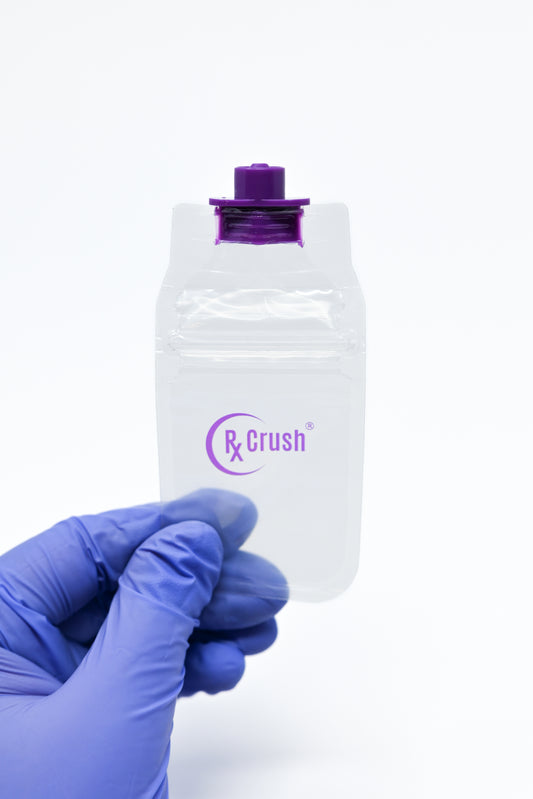 RxCrush® Pill Pouch, 2"x3", 30ml, ENFit®, PP08