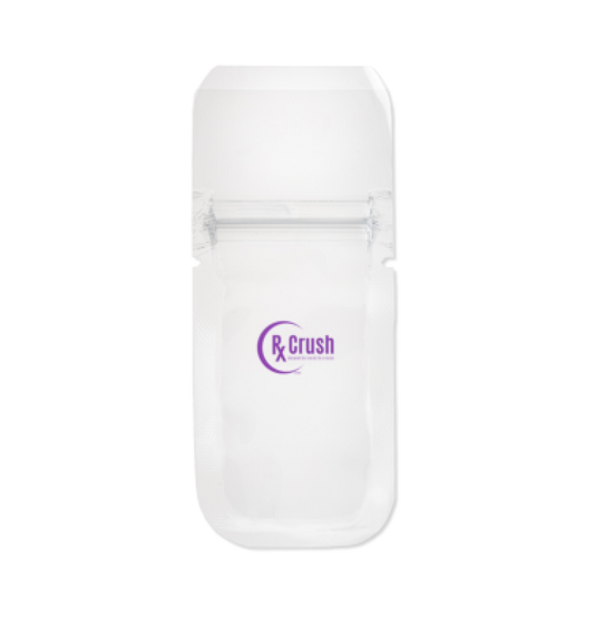 RxCrush Pill Pouch - 2"x5" - Sealed Tear-off