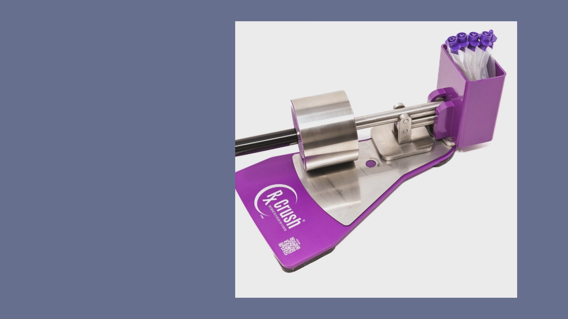 Load video: Comparison of the speed of the RxCrush PIll Crushing System versus other leading crushers.