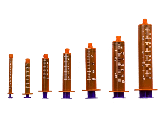 Amber ENFit® Syringe