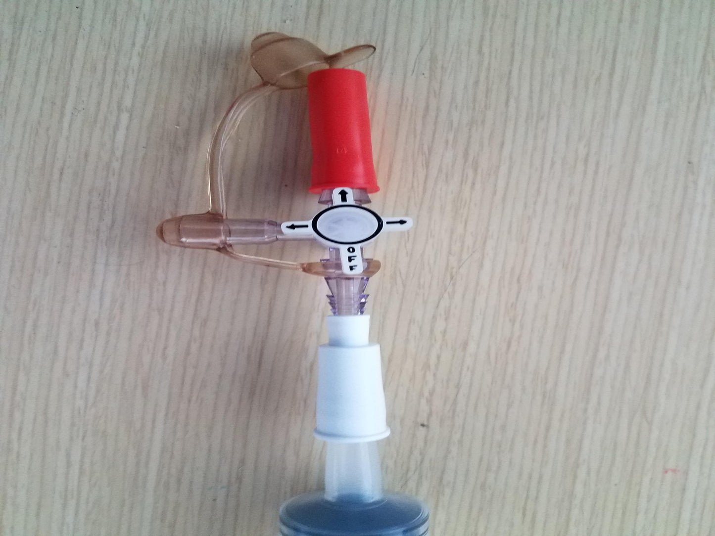 RxCrush Female ENFit to Female Catheter Syringe Feeding Adapter - EC05