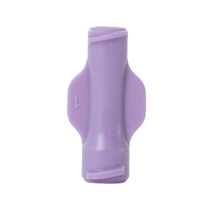 Purple Colored Female Locking ENFit to Female Luer Lock Adapter